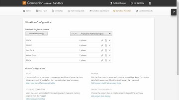 Configuring Workflow - Companion by Minitab (Now Minitab Engage)