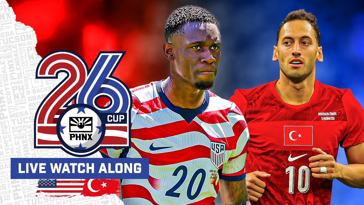 USA vs Türkiye LIVE Watchalong | FIFA World Cup 2026