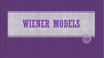 Wiener models