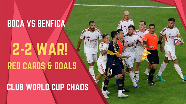 Wild Game in Miami! Boca Juniors vs Benfica