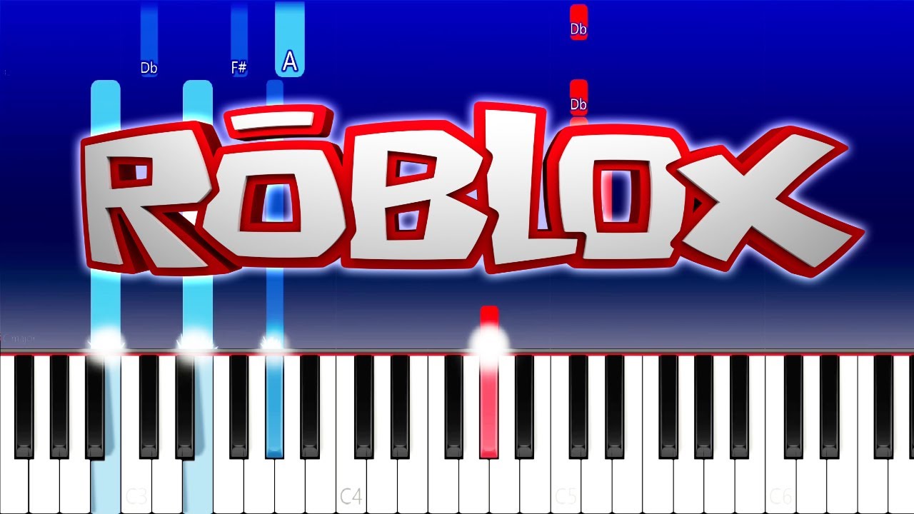 Roblox Main Theme Song Piano Tutorial Youtube - roblox autohotkey piano old rolox theme