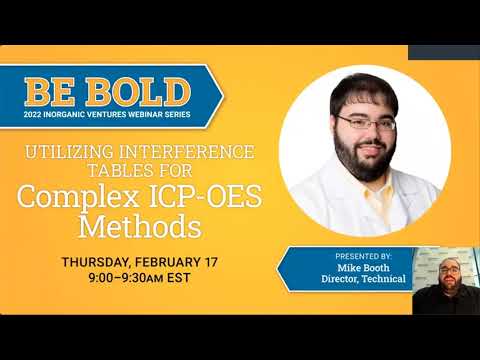 Utilizing Interference Tables for Complex ICP-OES Methods