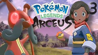 Can I Actually Defeat This Giant Alpha Pokemon?! | Pokemon Legends Arceus Ep 3