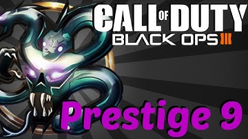 PRESTIGE 9! Call Of Duty Black Ops 3 Multiplayer Stats and Progression