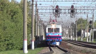 Электровоз ЧС2К-731 с порожним составом пассажирского поезда №481/482 Новороссийск — Москва