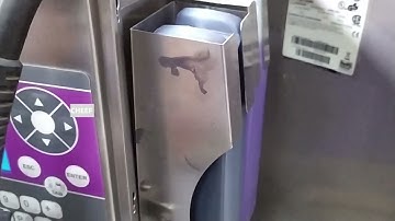 Two IMAJE 9020 inkjet printers print test!