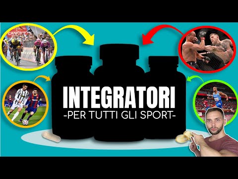 FAI SPORT? Migliora le PRESTAZIONI e i RISULTATI con questi INTEGRATORI *per qualsiasi SPORT*