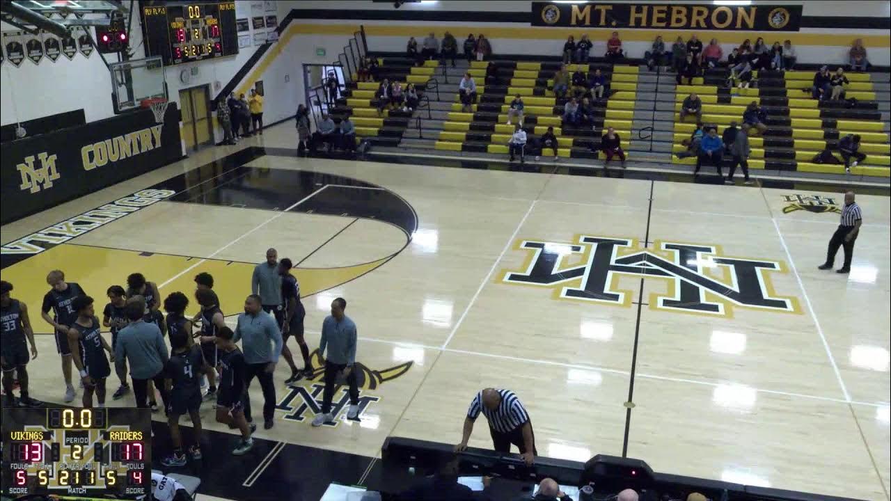 Mt. Hebron High School vs Atholton High School Mens JV Basketball YouTube