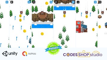 Triple Skiing |  Unity Source Code |100% tested