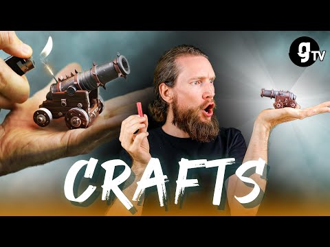 Die gefährlichste DIY-Kanone seitdem es Piraten gibt – Skull and Bones | CRAFTS #30 | gTV