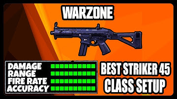 NEW OVERPOWERED STRIKER 45 CLASS SETUP IN WARZONE! BEST STRIKER 45 CLASS SETUP!