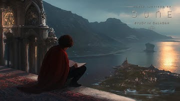 Study in Caladan - Deep DUNE Ambient Music to Focus your Mind & Relax | 8hs