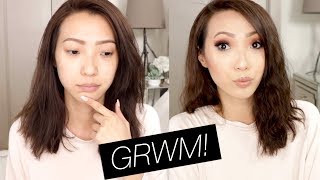 GRWM My New Hair &amp; Makeup