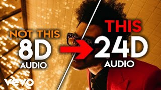 The Weeknd - Blinding Lights [24D  | NOT 16D/8D] Use Headphones 🎧 Resimi