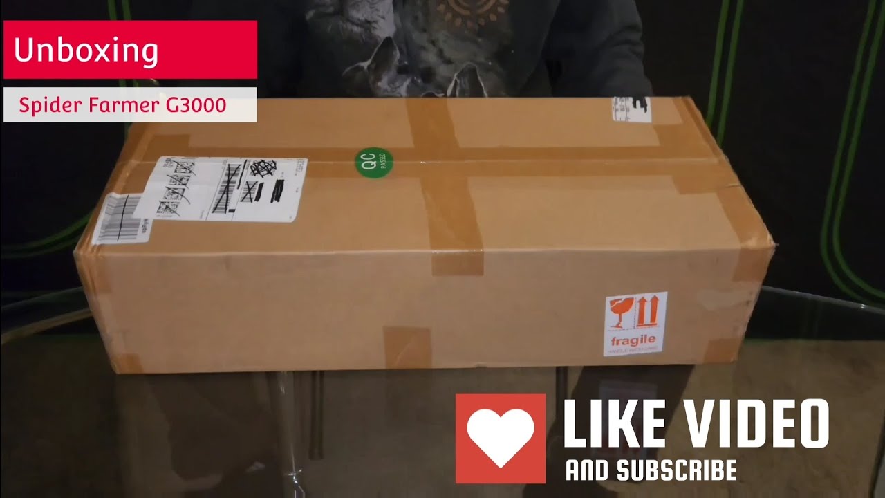 Unboxing The Spider Farmer G3000 300w LED Grow Light
