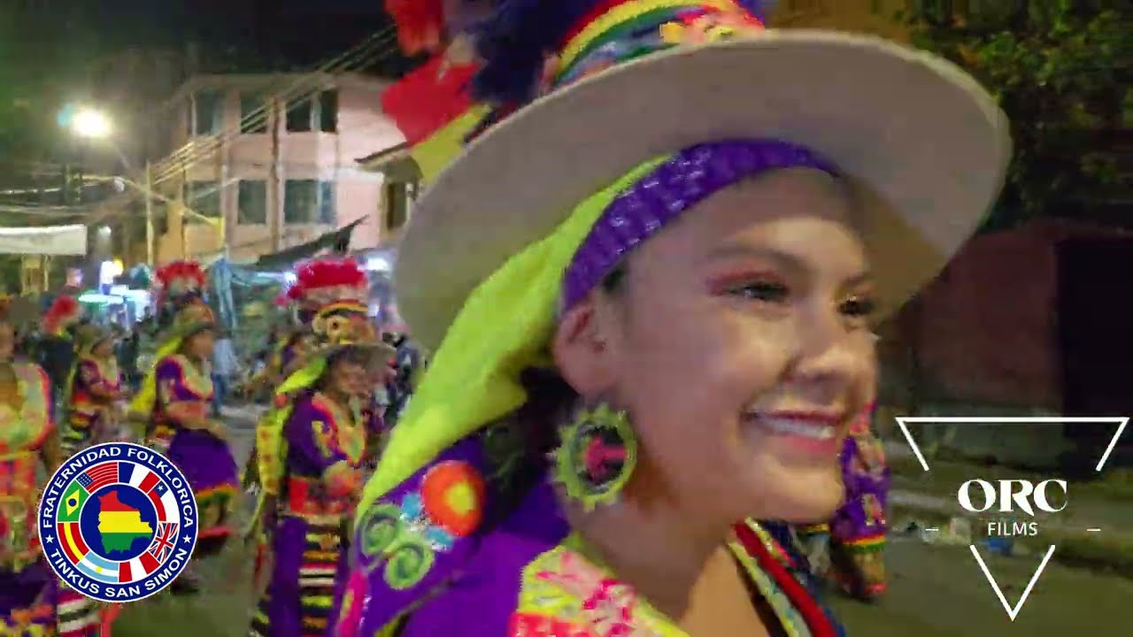 Virgen de Urkupiña 2024❤️💙 Tinkus San Simon