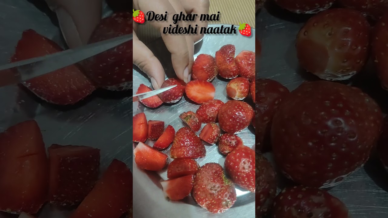 Strawberry chocolate dessert 🤤🍓.#strawberry #chocolate #strawberychocolate #ytshorts #dessert#viral