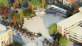International Compeion For Design Of The Central City Square And Memorial City Of Banja Luka