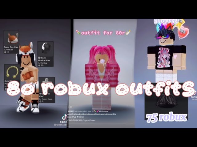 Outfit Ideas Under 80 Robux #foryoupage #roblox #robloxoutfitideas #vi, outfit idea roblox