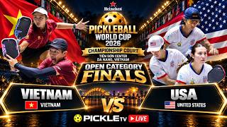 Vietnam vs USA | Pickleball World Cup 2026 Open Team Gold Final LIVE