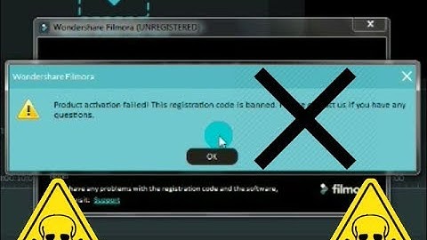 Filmora Banned Email and License problem fixed || Filmora email banned problem.