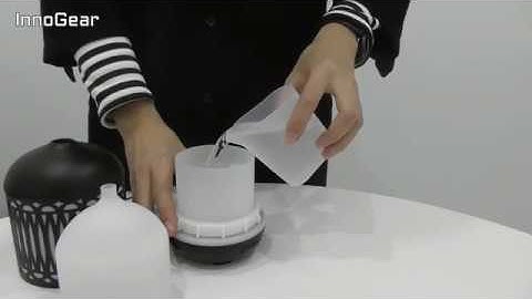 User Guide - How to Use InnoGear Iron Cover Aroma Essential Oil Diffuser