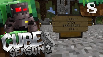 Minecraft Cube SMP S2 Episode 8: Easy Transport