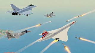 Can A Concorde Escape 10 Fighter Jets? screenshot 4