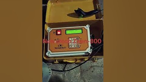 Mdpe pipe jointing machine electrofusion Nowatech Zeen-800 Gasline works