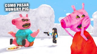 COMO SOBREVIVIR A LA FAMILIA PEPPA PIG.EXE ROBLOX | Hungry Pig | ACTUALIZACIÓN