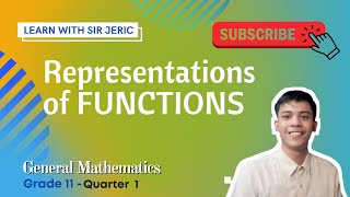 REPRESENTATION OF FUNCTIONS ┃Grade 11 General Mathematics