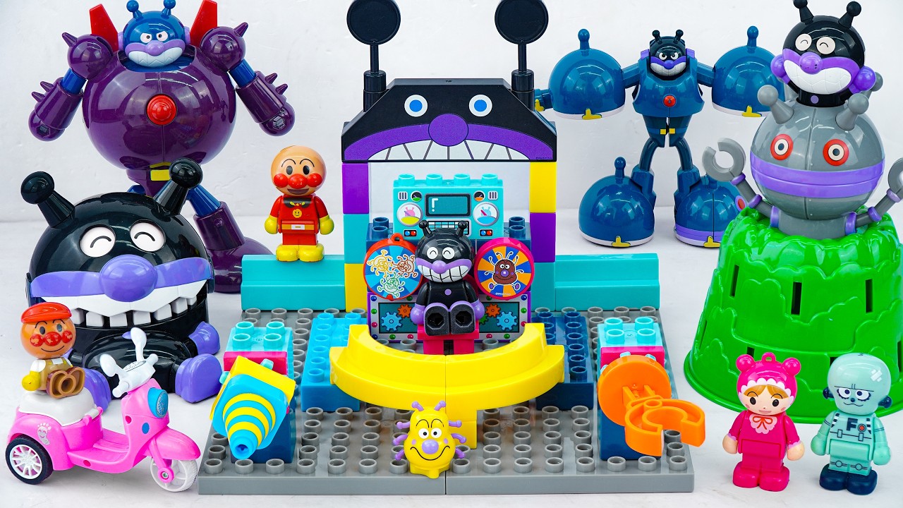 60 Minutes Satisfying with Unboxing Anpanman Amusement Park Toy