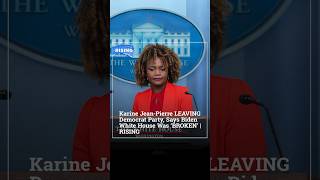 Karine Jean-Pierre LEAVING Democrat Party, Says Biden White House Was ‘BROKEN’ | RISING