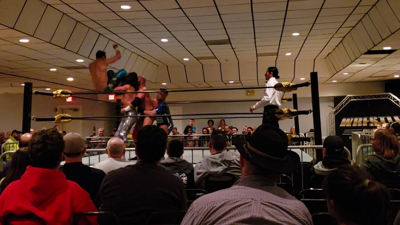 Shawn Donavan vs. Nikos Rikos vs. LSG vs. Freddy Flamingo WrestlPro Union 12/7/18