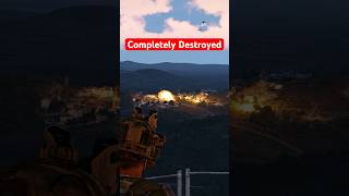 Enemy position ANNIHILATED by Artillery, Cruise Missiles and Airstrikes #shorts #arma3 #military