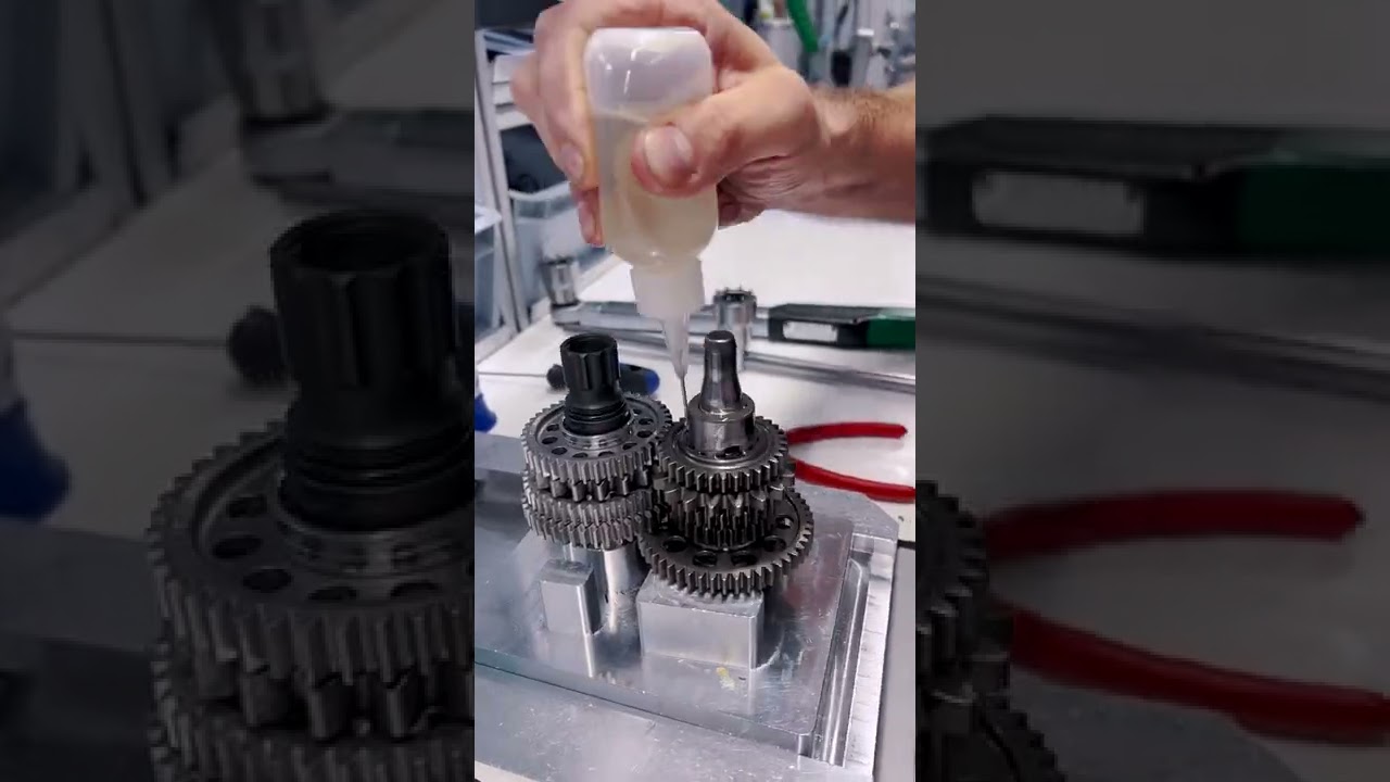 Assembly of a Pinion C1.12 Gearbox #shorts - YouTube