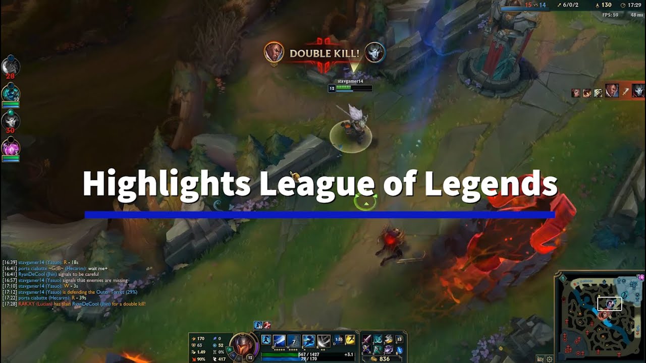 Highlights League of Legends - YouTube