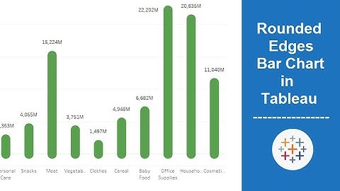 Rounded Edges Bar Chart in Tableau | Analytics Planets