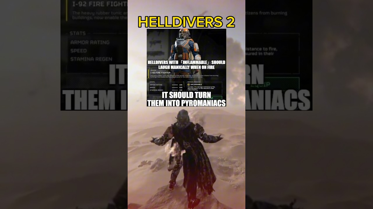 We Should Be Laughing Instead Of Screaming For Help - Helldivers 2