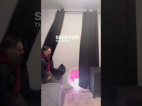 the biggest window curtain!