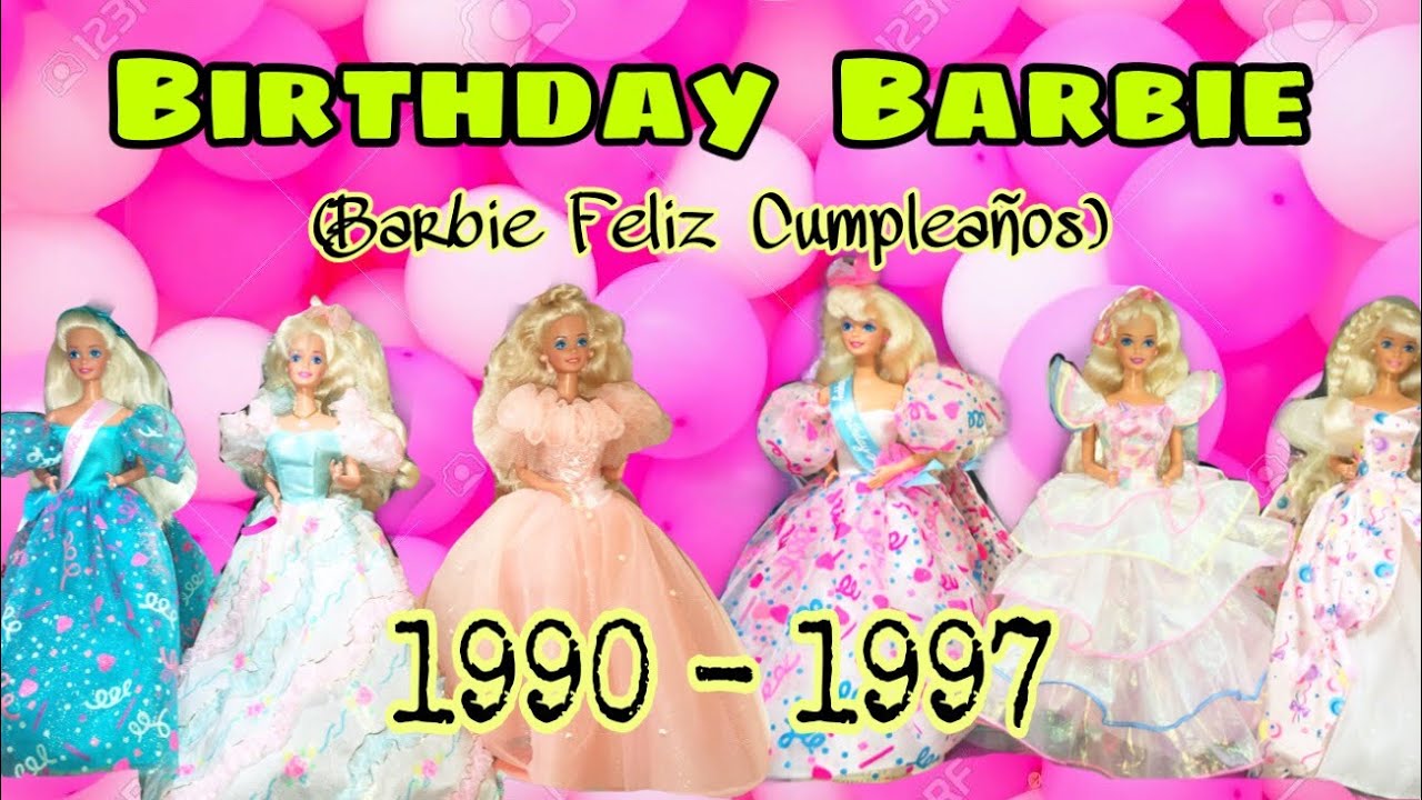 1990 birthday barbie
