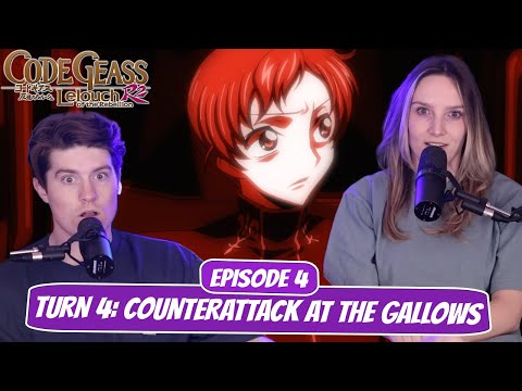 ROLO SAVES LELOUCH?! | Code Geass Newlyweds Reaction | Ep 4, “Turn 4: Counterattack at the Gallows”