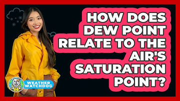 How Does Dew Point Relate To The Air