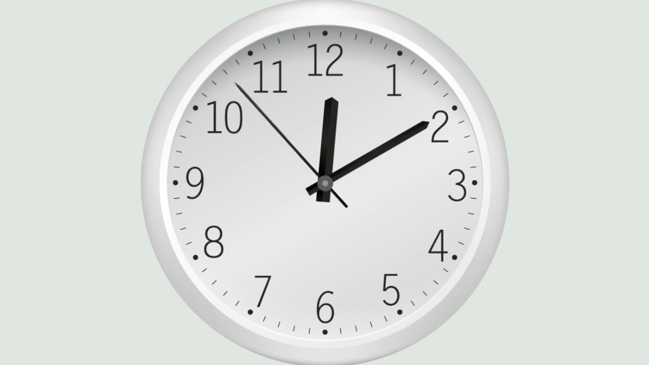 clock ticking sound 12 hours 60 FPS focus concentration recomended for ADHD people