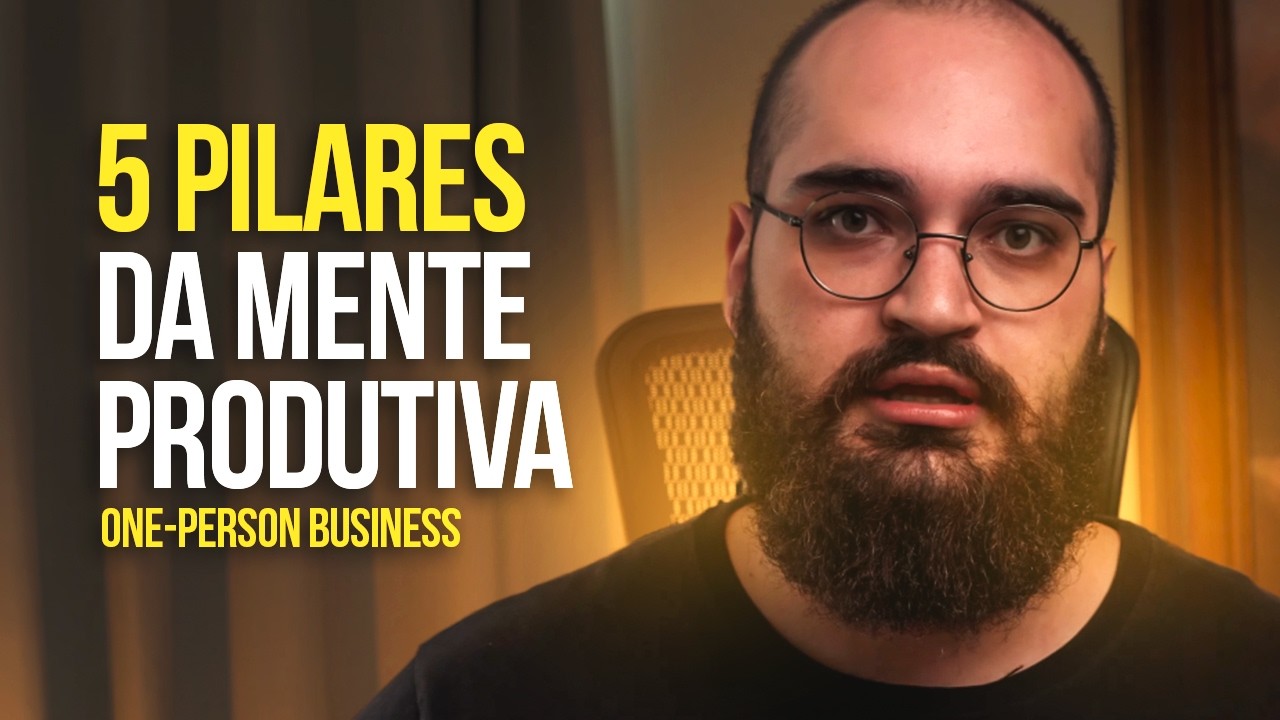 5 hábitos que salvam um negócio de uma pessoa (One-Person Business)