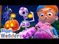 Blippi&#39;s Halloween Party! | Blippi Wonders | Educational Cartoons for Kids