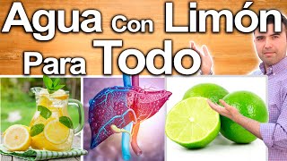 AGUA CON LIMÓN EN AYUNAS - Para Qué Sirve Beneficios Para La Diabetes, Perder Peso y Rejuvenecer