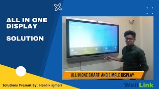 ALL IN ONE DISPLAY | Interactive Display | Writing Digital Board  | video conferencing | windows etc