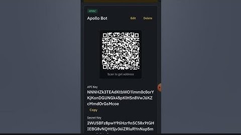 A New video guide on How to Bind Apollo Bot App with your Binance Exchange 💱