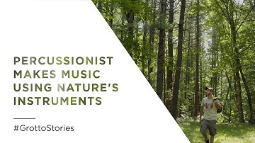 Percussionist Makes Music Using Nature